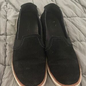 Vionic Black Suede Loafers